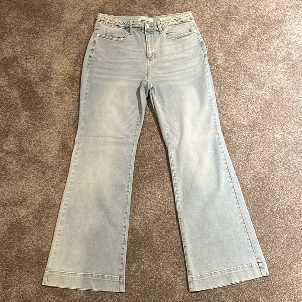 Judy Blue Wide Leg Jeans, size 14W